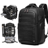Men travel Professional SLR camera backpack With tripod bracket Detachable into Drone backpack Hiking 16 inch Laptop Backpack