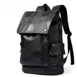 Business Men Backpack Laptop Backpacks for Men 2025 Pu Leather Urban Male Backbag School Bag Rucksack Man Teenagers Large Travel