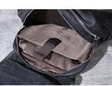 ZinMark The First Layer Leather Men Backpack Shoulder Bag Travel Large-capacity Laptop Backpacks Casual Schoolbag Original Male