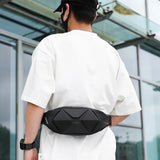 Hard Shell Crossbody Bags Anti-Theft Men Daily Messenger Bag Safe Multifunctional Portable Lightweight for Hiking Mountaineering
