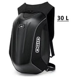Ogio 30L-48L Waterproof Motorcycle Hard shell backpacks Moto Racing bags MX Motocross Carbon Fiber Full Face Helmet Bags