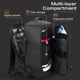 BANGE Carry On Backpack Cabin Bag Travel Backpack for Men Shoes Handle Luggage Leisure Laptop Backpack mochila para viaje cabina