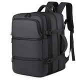 Men's Backpack for Business Trips, Large Capacity, Expandable, Multifunctional Vacuum Compression Travel Backpack for Men