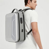 Multi-functional hard shell backpack men's 15.6 inch notebook men's college students e-sports bag 17.3 inch gaming computer bag