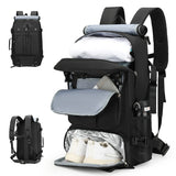 Travel Backpack, Carry On Backpack Durable Convertible Duffle Bag Fit for 15.6 Inch Laptop for Men and Women