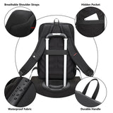 Men's 15.6 Inch Laptop Hard Shell Backpack E-sport Gaming Backpacks With USB Charging Port Men Carry on Slim Business Daypack