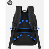 Men's 15.6" Laptop Hard Shell Backpack Anti-theft Waterproof Backpack for College Students Lightweight Travel Backpack for Boys