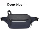ZinMark Shoulder Bag  Men Multifunction Expandable Waterproof Travel Crossbody Sling Bag Pack Messenger Pack Chest Bag For Male