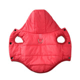 ZINZ Warm Fleece Dog Coat Hoodie For Small Medium Dogs Winter Puppy Clothes Jacket With D-ring Thick Cozy Pug Dachshund Parka Costume