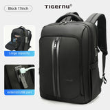 Tigernu New 15.6 17 inch Large capacity Laptop Backpack With shockproof  For Work Business Fashion Trend 2024 Backpack Best Gift
