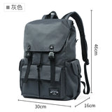 Fashion Waterproof Large Capacity Drawstring Backpack for Men Oxford Durable Travel College Student Laptop School Bag Bookbag