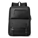 Fashion Man's Backpacks High Quality Waterproof Man's Bags Large Capacity Computer Bag School Bags Solid Color Shoulder Handbags