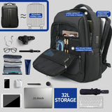 Tigernu New 15.6 17 inch Large capacity Laptop Backpack With shockproof  For Work Business Fashion Trend 2024 Backpack Best Gift