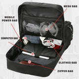 SWISS MILITARY Men's Travel Backpack Multifunctional Waterproof Laptop Bag Outdoors Climbing Luggage Bag Sport Backpack Mochila