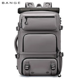 BANGE Expandable Men's Backpack Waterproof 17.3 in Laptop Backpack Man Large Capacity Hiking Travel Bag Male Backpacks for Men