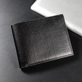 ZINZ New Men's Wallet Genuine Leather Men Wallets Premium Product Real Cowhide Wallets for Man Short Black Walet Portefeuille Homme
