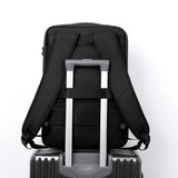 Men's 17" Laptop Hard Shell Backpack Waterproof Anti-theft Expandable TSA Lock Gaming Pack Luxury Business Backpack USB Charge