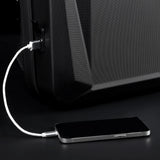 Men's 17" Laptop Hard Shell Backpack Waterproof Anti-theft Expandable TSA Lock Gaming Pack Luxury Business Backpack USB Charge