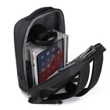 Large Capacity Business Hard Shell Backpack Men's High Sense Casual Waterproof Reflective Laptop Backpack USB Men's Schoolbag