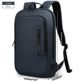 Heroic Knight Thin Male Work Backpack Multifunctional Fashion 15.6 In Laptop Backpack Casual Waterproof Business Travel Daypack