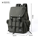 Fashion Waterproof Large Capacity Drawstring Backpack for Men Oxford Durable Travel College Student Laptop School Bag Bookbag