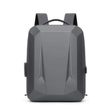 Hard shell waterproof compression backpack men's ABS anti-theft e-sports 16 inch laptop bag extended large capacity backpack men