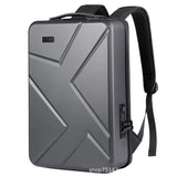 Fashion Multi-functional Men's Backpack Large Capacity Water-repellent Abs Laptop Bag Usb E-sports Men's Backpack Hard Shell Bag