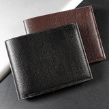 ZINZ New Men's Wallet Genuine Leather Men Wallets Premium Product Real Cowhide Wallets for Man Short Black Walet Portefeuille Homme