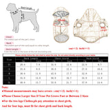 ZINZ Warm Fleece Dog Coat Hoodie For Small Medium Dogs Winter Puppy Clothes Jacket With D-ring Thick Cozy Pug Dachshund Parka Costume