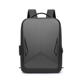 Hard shell waterproof compression backpack men's ABS anti-theft e-sports 16 inch laptop bag extended large capacity backpack men