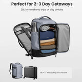 Travel backpack 28L, waterproof and lightweight business backpack for hand luggage, suitable for short distance business trips
