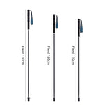 ZINZ Foldable Trekking Poles Ultra Light Weight Hiking Sticks Portable Carbon Fiber Collapsible Outdoor Walking Cane Sticks 5-Section