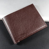 ZINZ New Men's Wallet Genuine Leather Men Wallets Premium Product Real Cowhide Wallets for Man Short Black Walet Portefeuille Homme