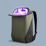 Daily Backpack with UV Sterilizing Bag for Men Women Water-resistant Fabric USB Charging Backpack