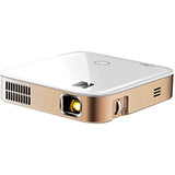Hseok Luma 350 Portable Smart Projector w/ Luma App | Ultra HD Rechargeable Video Projector w/ Onboard Android 6.0, Streaming Apps, Wi-Fi, Mirroring, Remote Control & Crystal-Clear Imaging