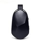 Hard Shell Sling Bag Crossbody Bag Travel Bag Waterproof Short Trip Chest Bag Pack for Men