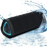 Hseok Bluetooth Speakers V40 Portable Wireless Speaker V5.0 with 24W Loud Stereo Sound, TWS, 24H Playtime & IPX7 Waterproof, Suitable for Travel, Home&Outdoors