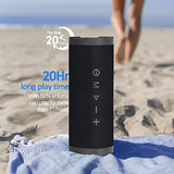 Hseok Bluetooth Speakers V40 Portable Wireless Speaker V5.0 with 24W Loud Stereo Sound, TWS, 24H Playtime & IPX7 Waterproof, Suitable for Travel, Home&Outdoors