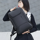 Stylish Everyday Carry Backpacks For Men Waterproof Laptop Backpack 15.6 Inch Grey