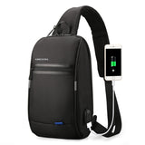 Sling Crossbody Bag Anti theft Crossbody Bag Water Repellent Shoulder Bags 10 inch Ipad Fashion Bags