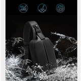 Sling Bag Crossbody Pack for Travel Large Capacity Chest Bag Male Waterproof