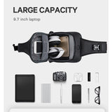 Sling Bag Crossbody Pack for Travel Large Capacity Chest Bag Male Waterproof